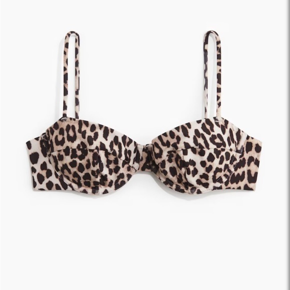 H&M Other - Leopard Print swim Bra